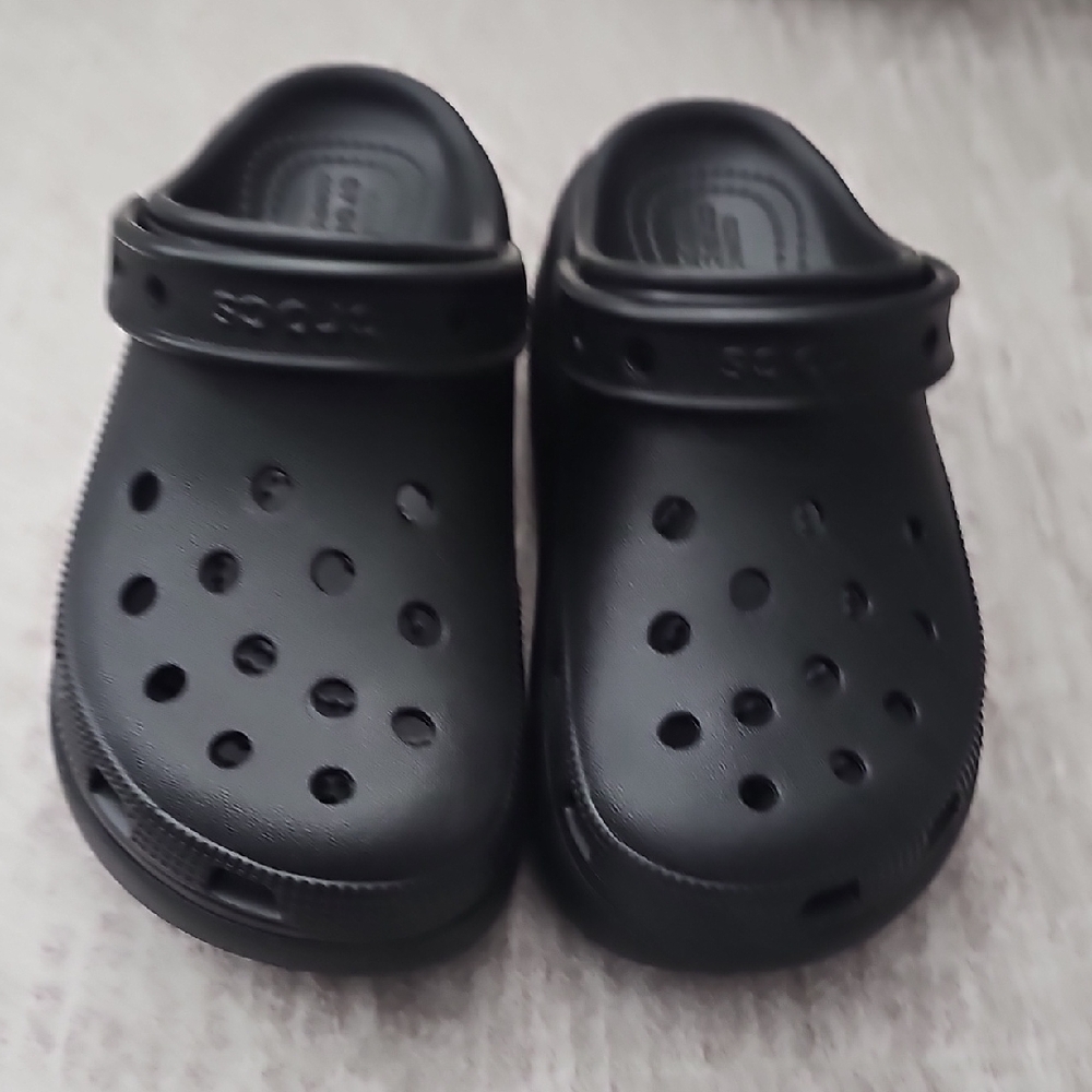 CROCS Kids Black Water Shoes